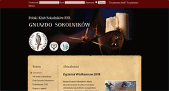 Desktop Screenshot of gniazdosokolnikow.pl